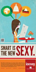 NAA "Smart is the new sexy" campaign