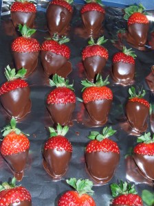 Chocolate covered strawberries