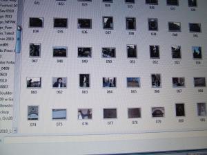 Digital photo thumbnails