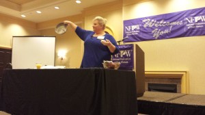 Francine Bryson remains true to herself and excels on the baking circuit. (Photo by Cynthia Price)